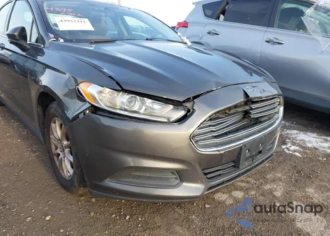 2016 Ford Fusion S from USA, damaged, VIN 3FA6P0G75GR199104